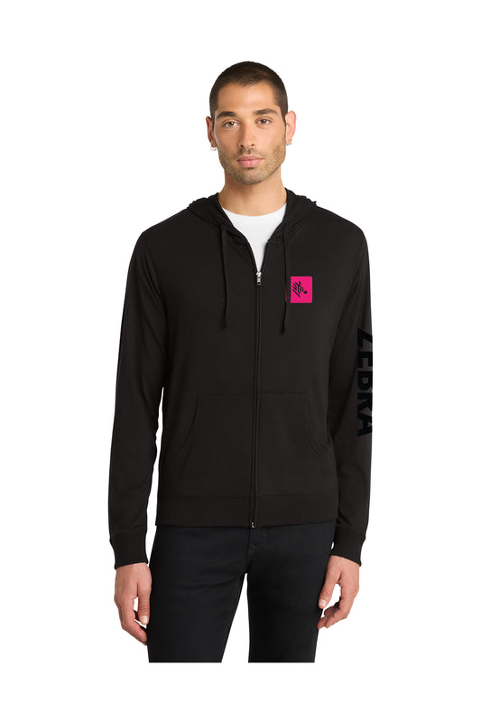 Unisex Jersey Full Zip Hoodie