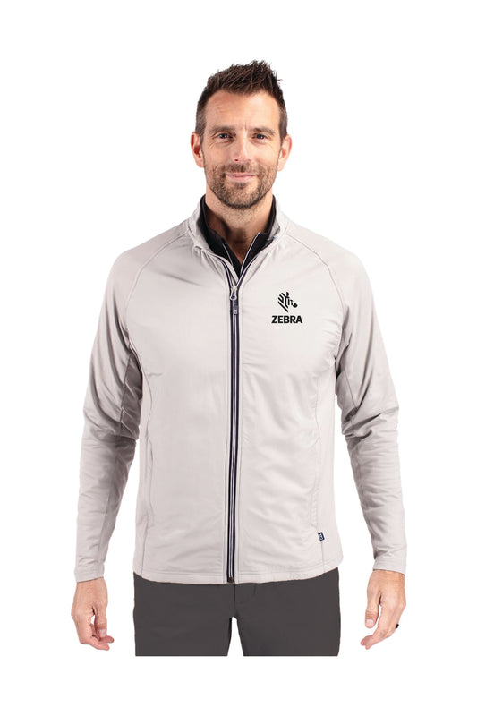 Adapt Eco Knit Hybrid Recycled Men's Full Zip Jacket (Polished)