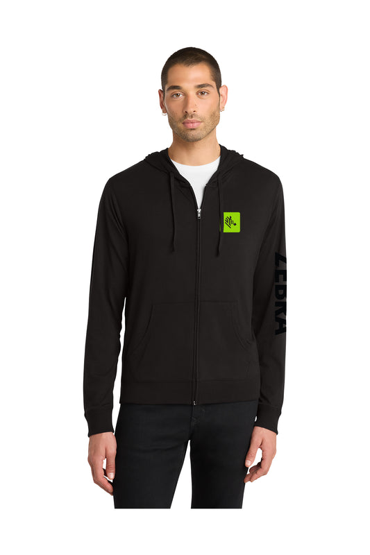 Unisex Jersey Full Zip Hoodie