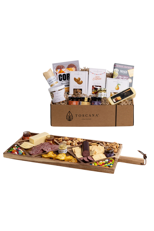 Grazing Board with Gourmet Gift Pack