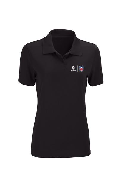 Women's Omega Mesh NFL Polo (Black)