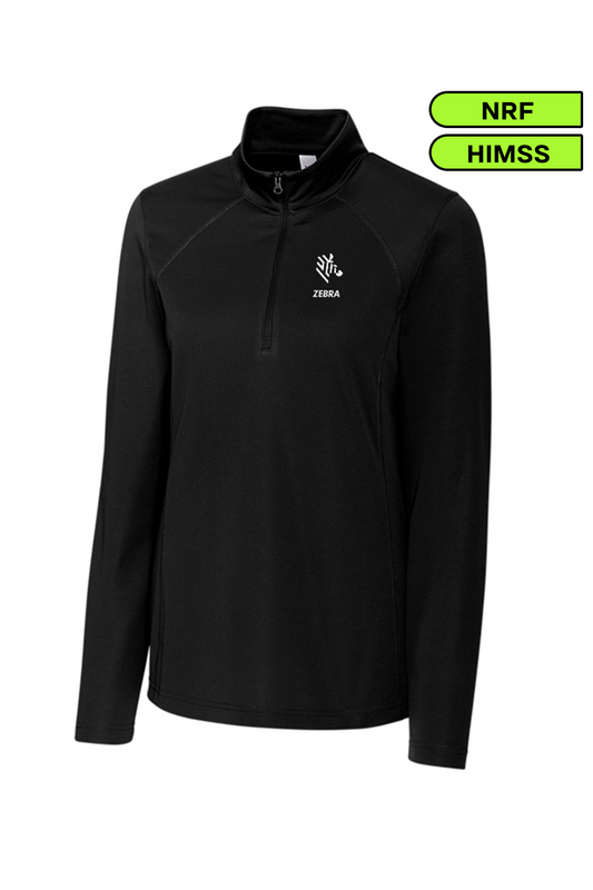Clique Women's Ice Pique Half Zip Tech Pullover