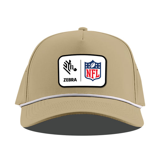 Curved 5 Panel Rope Cap With NFL Logo (Desert Tan)